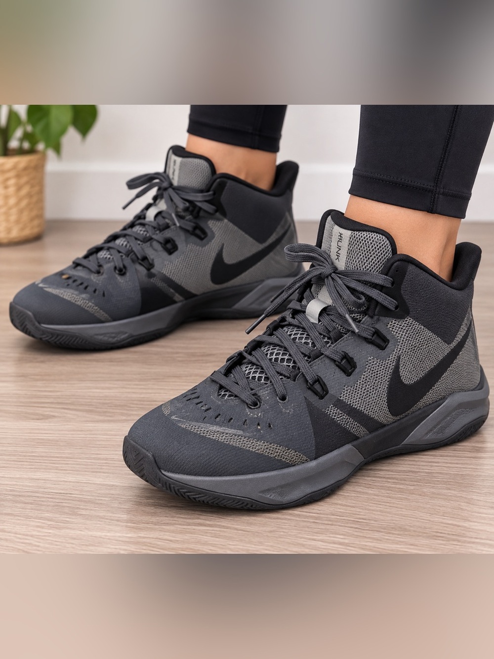 Nike Prime Hype DF Basketball Shoes Black Size 7Y / Women’s 8.5